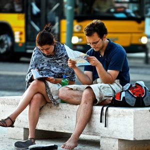 Tourists With Maps