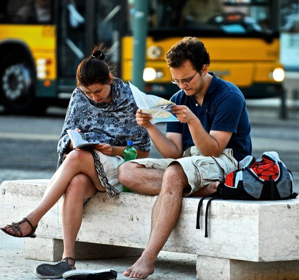 Tourists With Maps